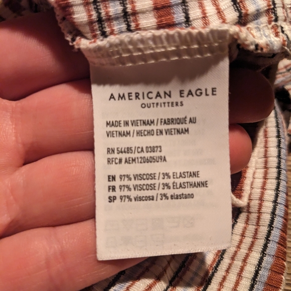 American Eagle Ribbed Tank Top - Picture 10 of 10